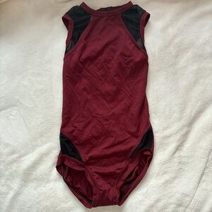 sadie jane burgundy diamond dance leotard